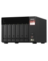 qnap systems QNAP 6-bay NAS AMD Ryzen Embedded V1500B 2.2GHz 8GB 6xSATA 6Gb/s bays 2xM.2 NVMe PCIe Gen3 SSD slots 2x2.5GbE LAN optional 10GbE - nr 24