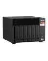 qnap systems QNAP 6-bay NAS AMD Ryzen Embedded V1500B 2.2GHz 8GB 6xSATA 6Gb/s bays 2xM.2 NVMe PCIe Gen3 SSD slots 2x2.5GbE LAN optional 10GbE - nr 36