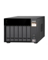 qnap systems QNAP 6-bay NAS AMD Ryzen Embedded V1500B 2.2GHz 8GB 6xSATA 6Gb/s bays 2xM.2 NVMe PCIe Gen3 SSD slots 2x2.5GbE LAN optional 10GbE - nr 6