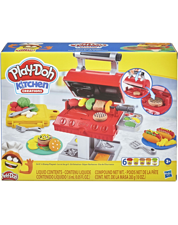 Play-Doh Ciastolina Wielkie grillowanie F0652 HASBRO główny