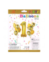 mk trade Zestaw balonów, cyfra '';1'';, wys. 30-60cm, 16 szt.  BSC-538-1 - nr 1