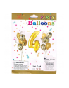 mk trade Zestaw balonów, cyfra '';4'';, wys. 30-60cm, 16 szt.  BSC-538-4 - nr 1