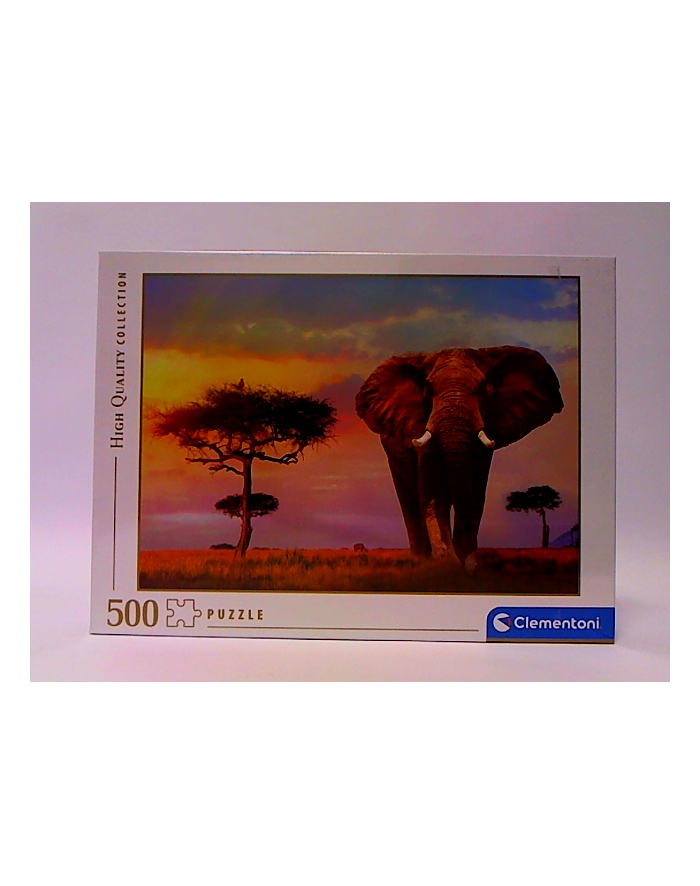 Clementoni Puzzle 500el Zachód słońca w Afryce. African sunset 35096 główny