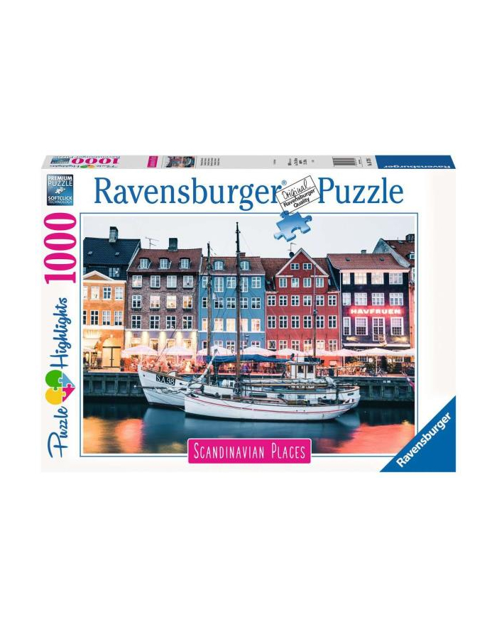 Puzzle 1000el Skandynawskie miasto 167395 RAVENSBURGER główny