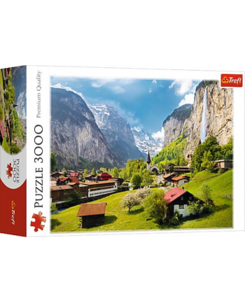 Puzzle 3000el Lauterbrunnen, Szwajcaria 33076 Trefl