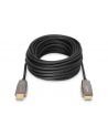 digitus Kabel połączeniowy hybrydowy AOC HDMI 2.1 Ultra High Speed 8K/60Hz UHD HDMI A/HDMI A M/M czarny 10m - nr 13