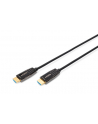 digitus Kabel połączeniowy hybrydowy AOC HDMI 2.1 Ultra High Speed 8K/60Hz UHD HDMI A/HDMI A M/M czarny 10m - nr 14