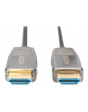 digitus Kabel połączeniowy hybrydowy AOC HDMI 2.1 Ultra High Speed 8K/60Hz UHD HDMI A/HDMI A M/M czarny 10m - nr 16