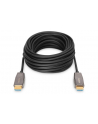 digitus Kabel połączeniowy hybrydowy AOC HDMI 2.1 Ultra High Speed 8K/60Hz UHD HDMI A/HDMI A M/M czarny 10m - nr 1