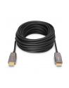 digitus Kabel połączeniowy hybrydowy AOC HDMI 2.1 Ultra High Speed 8K/60Hz UHD HDMI A/HDMI A M/M czarny 10m - nr 8