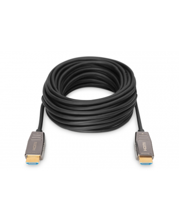 digitus Kabel połączeniowy hybrydowy AOC HDMI 2.1 Ultra High Speed 8K/60Hz UHD HDMI A/HDMI A M/M 15m Czarny