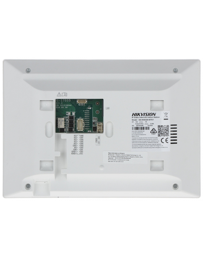 hikvision Stacja wewnetrzna DS-KH6320-WTE1-W główny