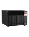 qnap systems QNAP 6-bay NAS AMD Ryzen Embedded V1500B 2.2GHz 8GB 6xSATA 6Gb/s bays 2xM.2 NVMe PCIe Gen3 SSD slots 2x2.5GbE LAN optional 10GbE - nr 30