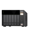 qnap systems QNAP 6-bay NAS AMD Ryzen Embedded V1500B 2.2GHz 8GB 6xSATA 6Gb/s bays 2xM.2 NVMe PCIe Gen3 SSD slots 2x2.5GbE LAN optional 10GbE - nr 3