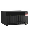 qnap systems QNAP 8-bay NAS AMD Ryzen Embedded V1500B 2.2GHz 8GB 8xSATA 6Gb/s bays 2xM.2 NVMe PCIe Gen3 SSD slots 2x2.5GbE LAN optional 10GbE - nr 17