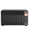 qnap systems QNAP 8-bay NAS AMD Ryzen Embedded V1500B 2.2GHz 8GB 8xSATA 6Gb/s bays 2xM.2 NVMe PCIe Gen3 SSD slots 2x2.5GbE LAN optional 10GbE - nr 1