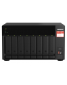 qnap systems QNAP 8-bay NAS AMD Ryzen Embedded V1500B 2.2GHz 8GB 8xSATA 6Gb/s bays 2xM.2 NVMe PCIe Gen3 SSD slots 2x2.5GbE LAN optional 10GbE - nr 28