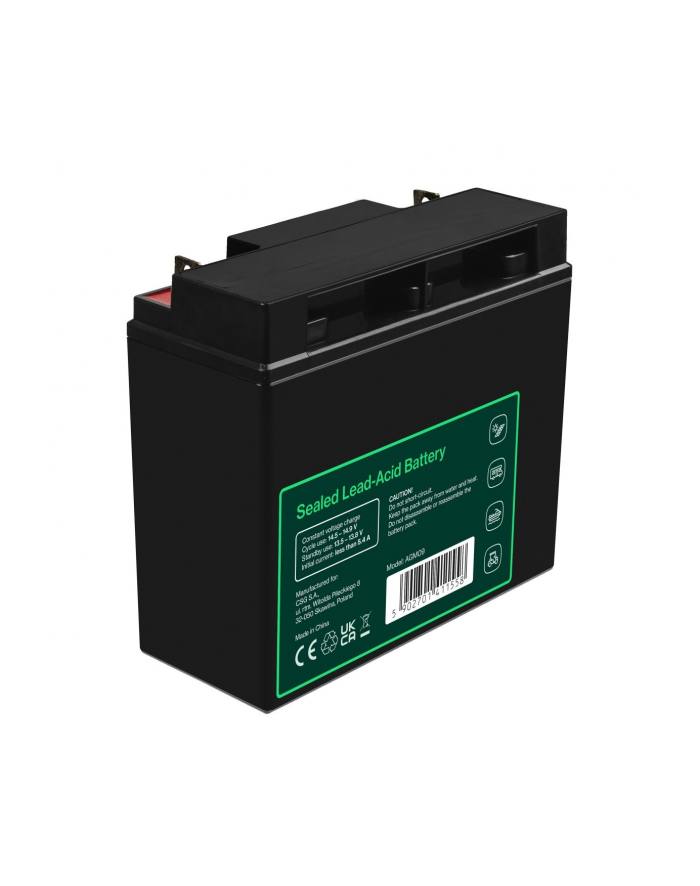 green cell Akumulator żelowy 12V 18Ah główny