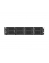 lanberg Organizer kabli  AK-1204-B 19 cali 2U Z 10 UCHWYTAMI PANEL SZCZOTKOWANY - nr 2