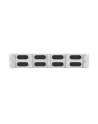 lanberg Organizer kabli AK-1204-S 19 cali 2U Z 10 UCHWYTAMI PANEL SZCZOTKOWANY - nr 3