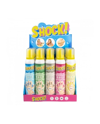 tuban SHOCK! Pianko-żel 200ml Display 15 sztuk Mix