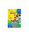 Blok A4 kolorowy barwiony w masie ASTRAPAP 170g 10 ark '';Astrino''; - nr 1