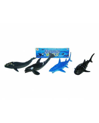 hipo Zwierzęta morskie 4szt 22-25cm 2085A