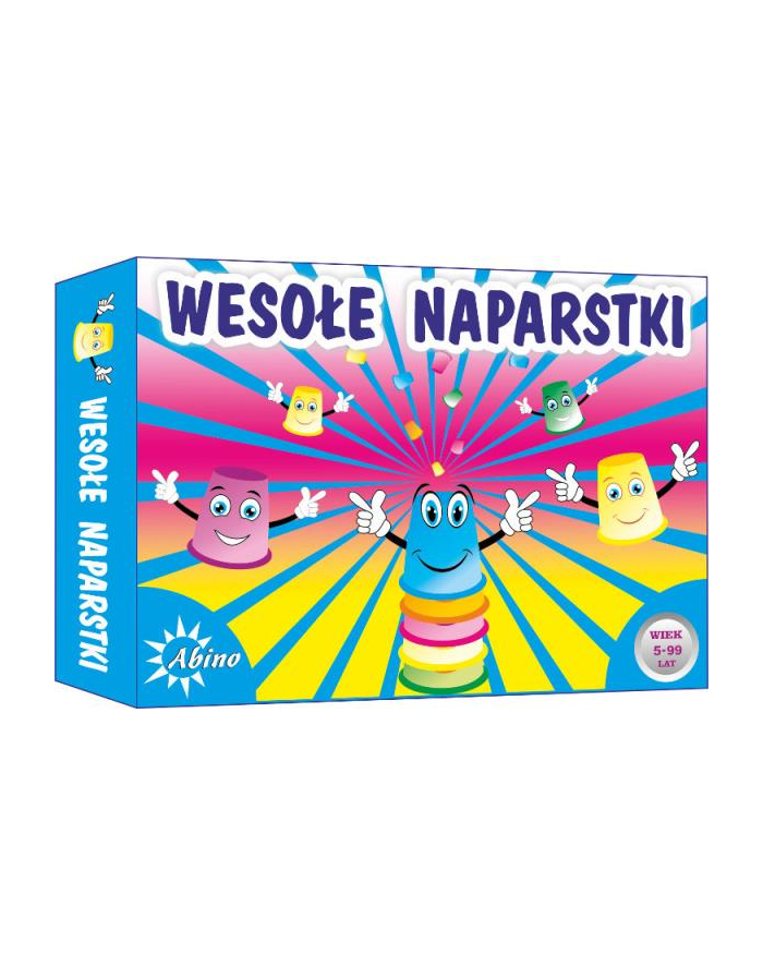 Gra Wesołe naparstki ABINO główny