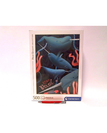 Clementoni Puzzle 500el Fantastyczne zwierzęta Narwale 35099