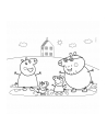 Clementoni Puzzle 60el Double Face Świnka Peppa 26096 - nr 5