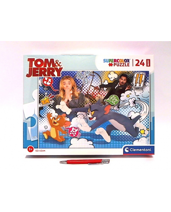 Clementoni Puzzle 24el Maxi podłogowe Tom i Jerry 24212