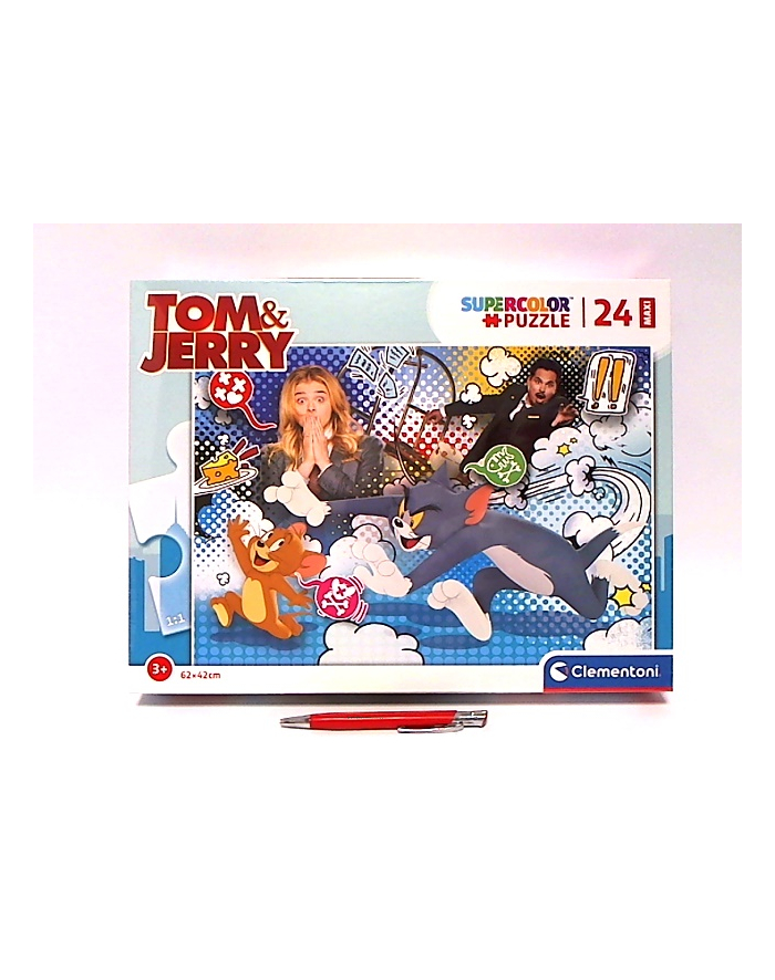 Clementoni Puzzle 24el Maxi podłogowe Tom i Jerry 24212 główny
