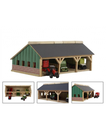 hipo Garaż dla trzech traktorów 30x17x21cm 1:87