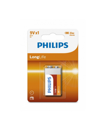 philips Bateria 6F22 9V LONGLIF E (1 SZT BLISTER)