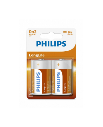 philips Bateria R20 1.5V (2 SZT BLISTER) nr 1