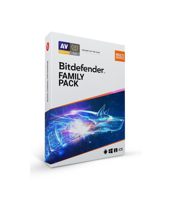 *BitDefender Family Pack 15St. 3Lata BDFP-N-3Y-NL