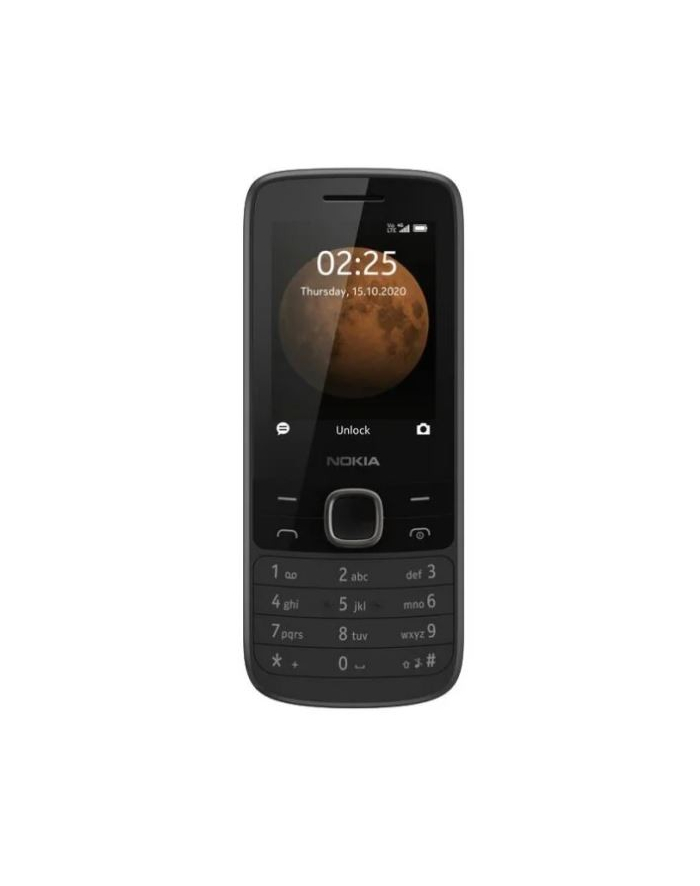 nokia Telefon komórkowy 225 DS 4G Czarny główny
