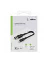 belkin Kabel USB-A do Lightning 15cm czarny - nr 17