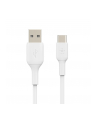 belkin Kabel USB-A - USB-C 3m biały - nr 12