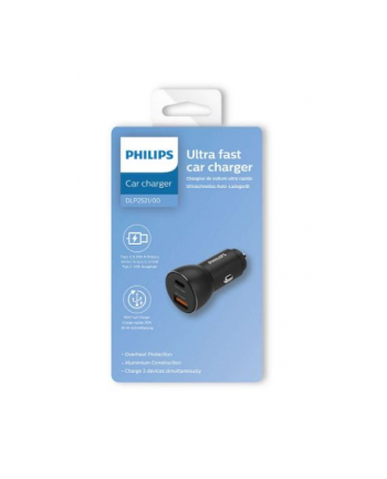 philips Ładowarka samochodowa USB-A + USB C