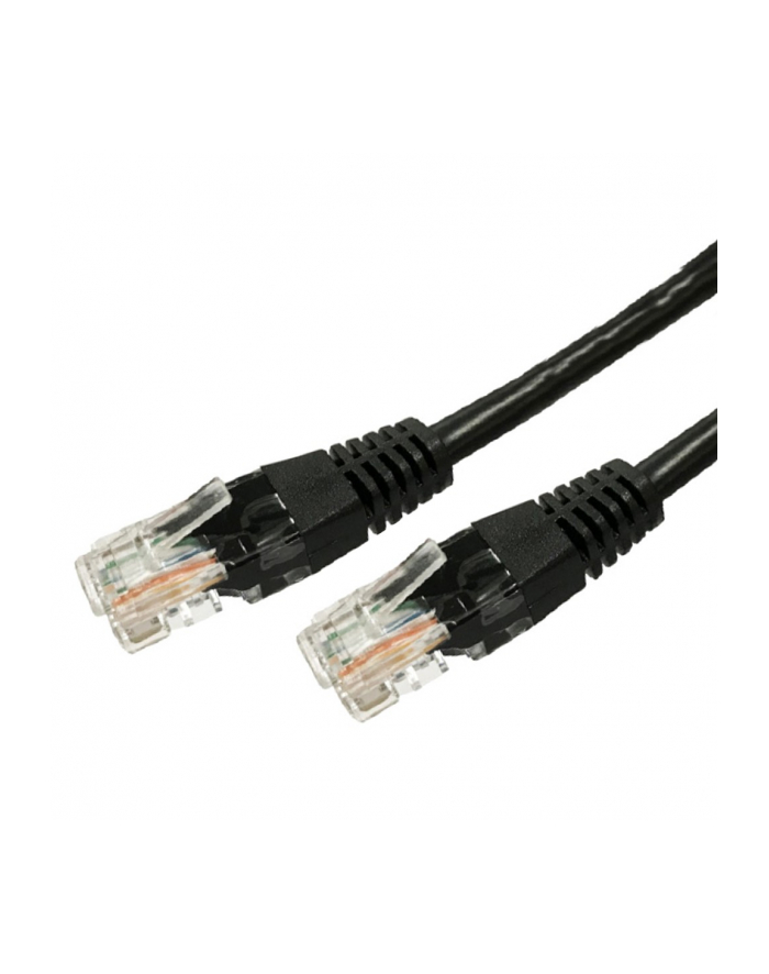 tb Kabel sieciowy LAN Patchcord kat.5e RJ45 UTP 7,5m. czarny główny