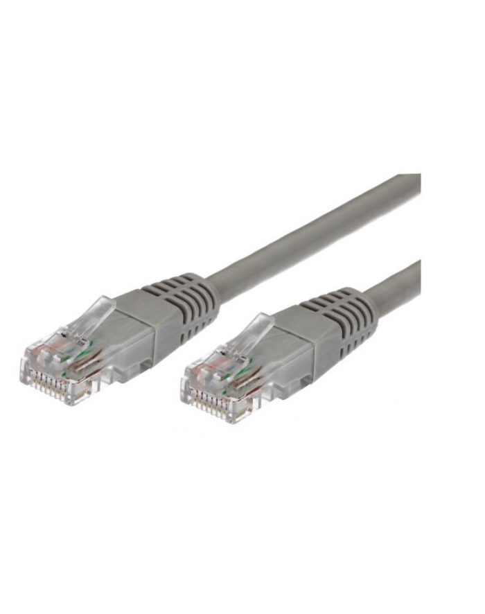 tb Kabel Patchcord kat.6A RJ45 UTP 1m. szary główny