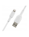 belkin Kabel PVC USB-A to Lig htning 1m White - nr 17