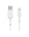 belkin Kabel PVC USB-A to Lightning 2m White - nr 22