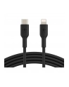 belkin Kabel PVC USB-C to Lightning 1m Black - nr 21