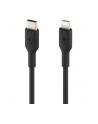 belkin Kabel PVC USB-C to Lightning 1m Black - nr 24