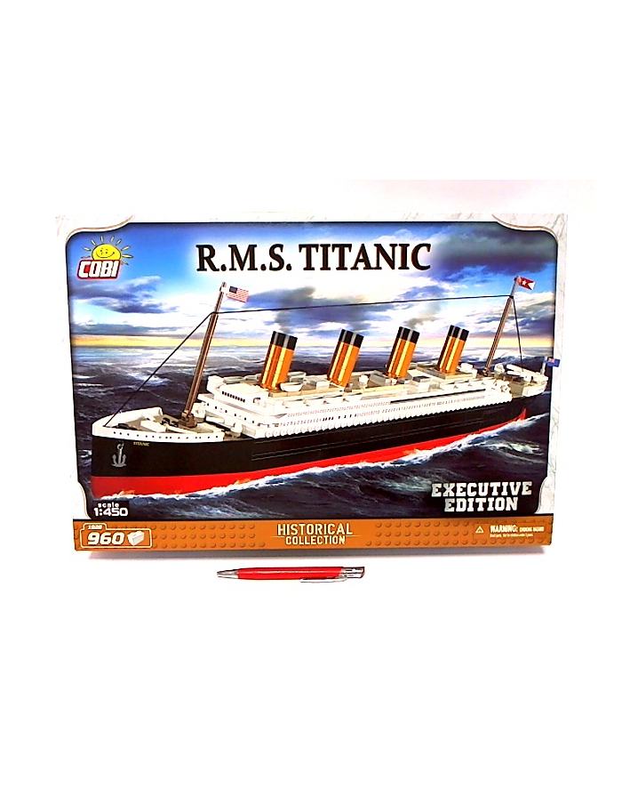 COBI 1928 Historical Collection R.M.S. TITANIC Executive Editions 960 klocków 1:450 główny