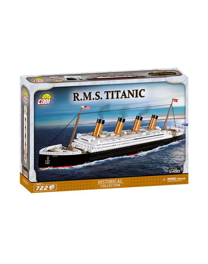 COBI 1929 Historical Collection R.M.S. TITANIC 722 klocki 1:450 główny