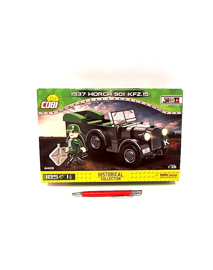 COBI 2405 Historical Collection WWII 1937 HORCH 901 (KFZ.15) 185 klocków 1:35 główny