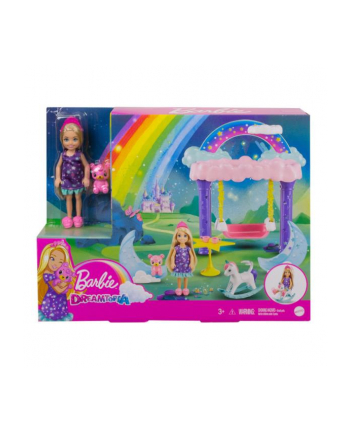 Barbie Lalka Chelsea Dreamtopia Fantazja Zestaw księżniczka GTF50 GTF48 MATTEL